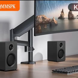 ZQMMSPK Computer Speakers - Model K40 USB Powered Desktop Speakers with Dual Drivers
