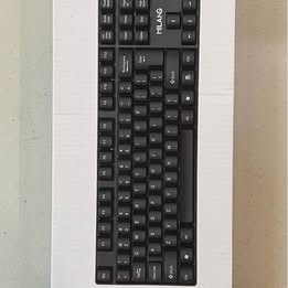 Wired Keyboard and Mouse Combo - USB Desktop Keyboard & Mouse Set