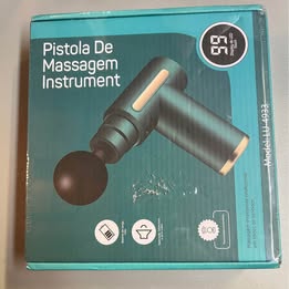 Pistola De Massagem - Professional Percussion Massage Gun with Multiple Heads