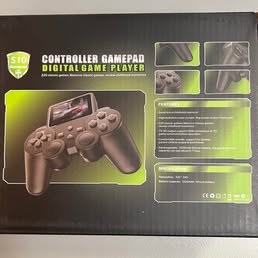 Controller Gamepad Digital Game Player - Retro Handheld Gaming Console with Built-in Games