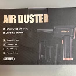 Air Duster - Electric Compressed Air Blower for Deep Cleaning Electronics & Keyboards