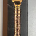 Professional Hair Trimmer - Metal Aluminum Gold Dragon Design Clipper with Powerful Motor
