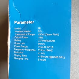 Notabrick Ki Waterproof Wireless Speaker - Portable Bluetooth Speaker with 5 Hours Playtime