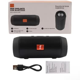 Charge Mini Portable Bluetooth Speaker - Waterproof Wireless Speaker with Splashproof Design