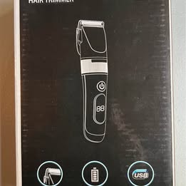 FC-20 Professional Hair Trimmer - Rechargeable Cordless Clipper with Guide Combs
