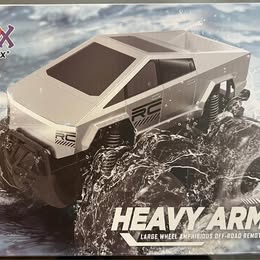 Heavy Armor Monster Truck - Large Wheel Armored Off-Road RC Vehicle