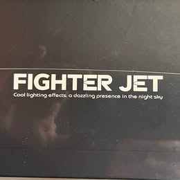 Fighter Jet RC Drone - Cool LED Lighting Effects & Dazzling Night Sky Performance