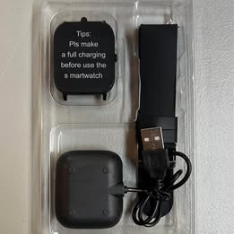 Smart Watch - Fitness Tracker with Heart Rate Monitor & Touch Screen