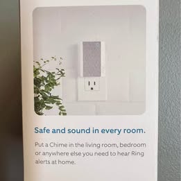 Ring Chime - Plug-in Chime for Ring Video Doorbells and Security Cameras