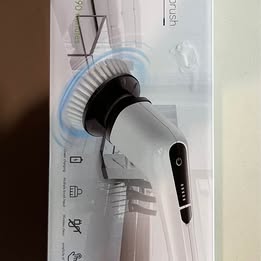 Electric Spin Scrubber - Cordless Power Cleaning Brush with 8 Replaceable Heads & Extension Handle