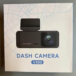 V300 Dash Camera - 2K HD Car Dashboard Camera with Super Night Vision & WiFi App