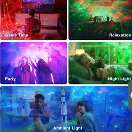 Astronaut Star Projector - Galaxy Projector Night Light with Remote Control & Multiple Modes