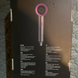 Professional Hair Dryer - High-Speed Ionic Hair Dryer with Diffuser Attachment