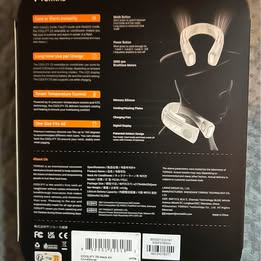 TORRAS COOLIFY 2S Neck Air Conditioner - Wearable Personal Cooling Device with Intensive Cooling