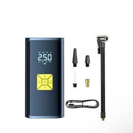 Portable Air Compressor - Digital Tire Inflator with LCD Display & Auto Shut-Off