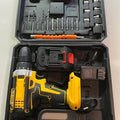 Cordless Drill Set - Power Drill Kit with Accessories and Carrying Case