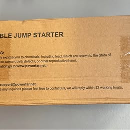 POWERFAR M1 PRO Jump Starter - Portable Car Battery Booster with Air Compressor