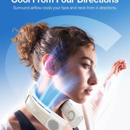 TORRAS COOLIFY 2S Neck Air Conditioner - Wearable Personal Cooling Device with Intensive Cooling