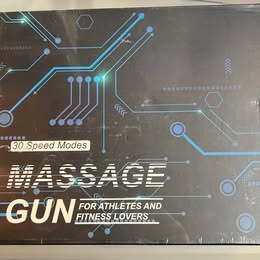 Massage Gun - 30 Speed Modes Deep Tissue Percussion Massager for Athletes & Fitness