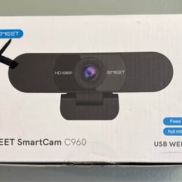 EMEET SmartCam C960 HD Webcam - 1080P USB Webcam with Built-in Microphone