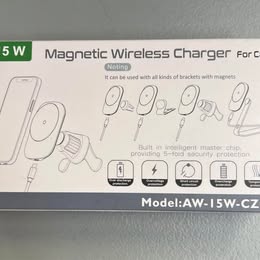 15W Magnetic Wireless Charger - Fast Charging Pad for iPhone 12/13/14/15 Series