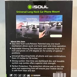 ESOULK Magnetic Car Phone Holder - 360° Rotational Air Vent Mount