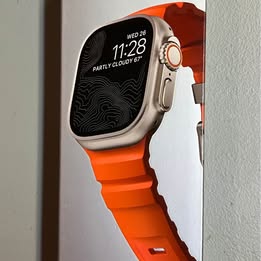 Nomad Rocky Point Band - Apple Watch Ultra FKM Fluoroelastomer Sport Band with Titanium Hardware