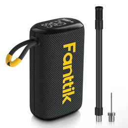 Fanttik X8 Nano Portable Air Pump - 199 PSI MAX Rechargeable Tire Inflator with Carrying Case