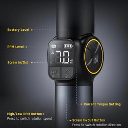 Fanttik Fold S1 APEX Deluxe Edition - Cordless Electric Screwdriver with Foldable Design