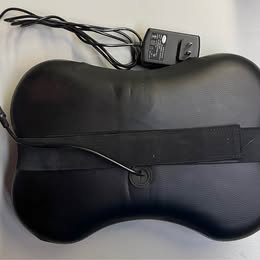 Zyllion Shiatsu Back & Neck Massager Pillow with Heat - ZMA-13 (Black) - Used