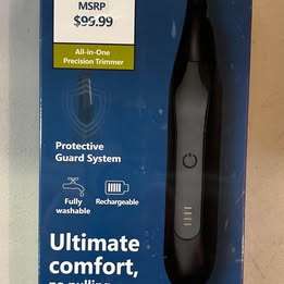 ERISONIC All-in-One Precision Trimmer - Rechargeable Nose Ear Eyebrow Trimmer