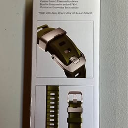 Nomad Rocky Point Band - Apple Watch Ultra FKM Fluoroelastomer Sport Band with Titanium Hardware