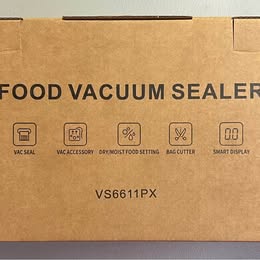 Comfrey VS6611PX Food Vacuum Sealer - Automatic Vacuum Sealing System