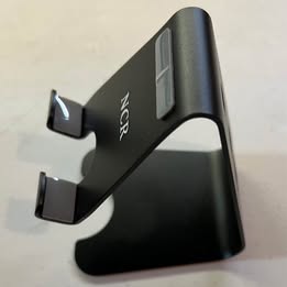 NCR Aluminum Phone Stand - Model Y123 Adjustable Desktop Holder