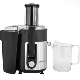 Amazon Basics Centrifugal Juicer - Wide Mouth Juice Extractor with 3-Inch Feed Chute