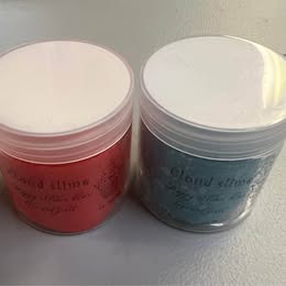 2 Pack Slime Kit - Funny Easy DIY Slime Making Kit (Red & Blue)