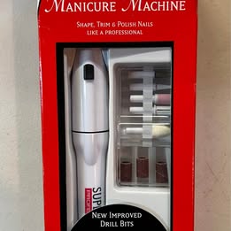 Supernail Professional Deluxe Manicure Machine - Electric Nail Drill Kit