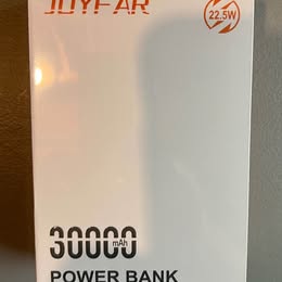 JOYFAR 30,000mAh Power Bank - 22.5W Fast Charging Portable Charger