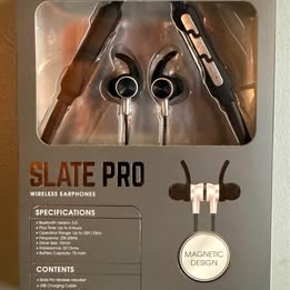 xVibe Slate Pro Wireless Earphones - Noise Isolation Magnetic Bluetooth Earbuds