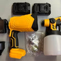 Li-Ion Portable Spray Gun - Professional Power Tool with 2 Batteries