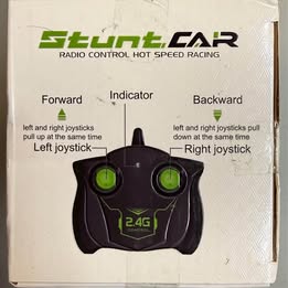 EULOGIA RC Stunt Car - 2.4GHz Remote Control High-Speed Racing Car with 360° Rotation