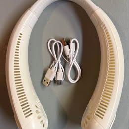 Personal Neck Fan - Hands-Free USB-C Rechargeable - Like New Open Box