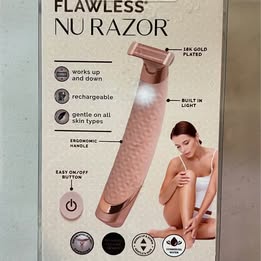 FINISHING TOUCH Flawless Nurazor - 18K Gold Plated Hair Removal Device