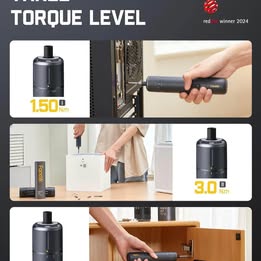 Fanttik NEX S1 Pro Cordless Screwdriver Kit - Precision Electric Screwdriver with Adjustable Torque