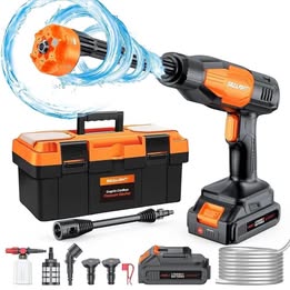 SnapGo Pressure Washer - Model GYG 970 PSI Cordless - Open Box Like New