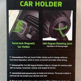 ESOULK Magnetic Car Phone Holder - 360° Rotational Air Vent Mount