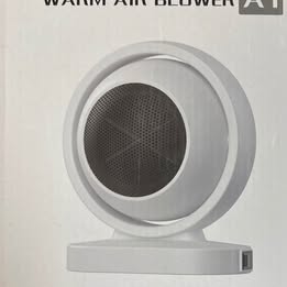 Portable Space Heater - Compact Personal Heater with Adjustable Thermostat