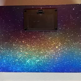 Starry Sky Projection Greeting Card Box - Unique Gift Presentation with Galaxy Light Display