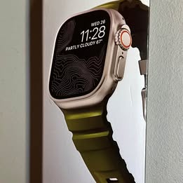 Nomad Rocky Point Band - Apple Watch Ultra FKM Fluoroelastomer Sport Band with Titanium Hardware