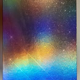Starry Sky Projection Greeting Card Box - Unique Gift Presentation with Galaxy Light Display